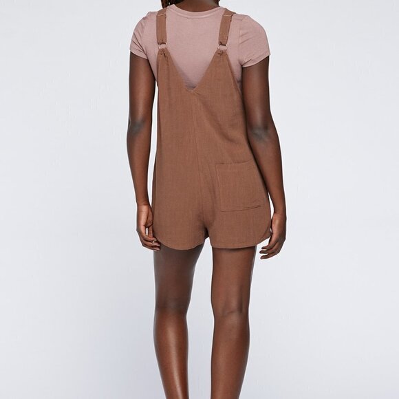 Gentle Fawn Miller Romper- Coffee - Picture 3 of 15